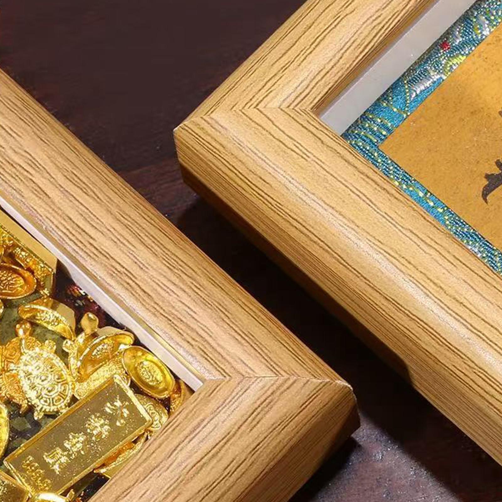 Desk Setup Aesthetic - Elegant Picture Frame Hard Card Stand