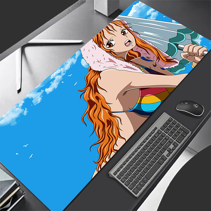 Desk Setup Mat - Mouse Pad One Piece Durable Anime