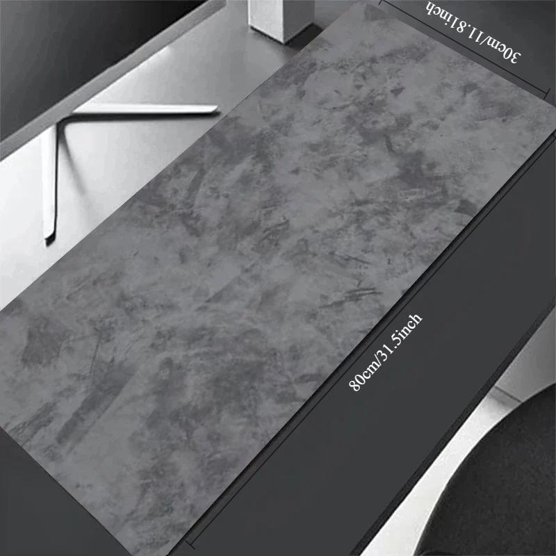 Desk Setup Pc And Laptop - CIFBUY Marble Texture Gaming Mouse Pad