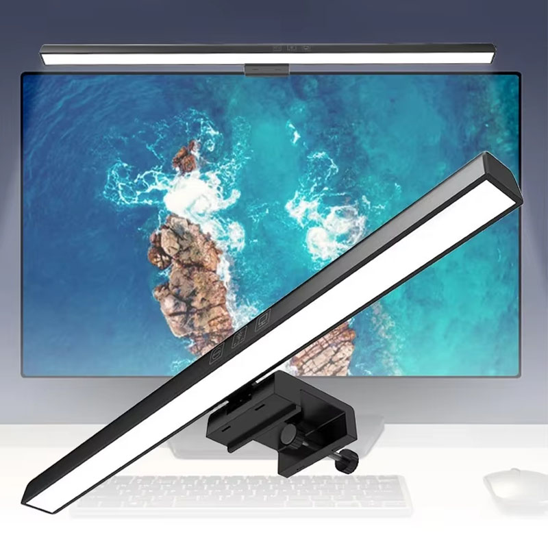 Desk Setup Pegboard - 33cm 50cm LED Monitor Light Reading