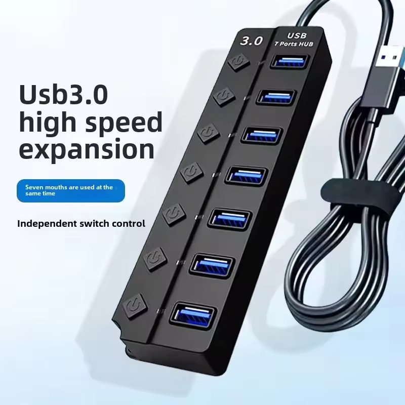 Desk Setup Usb Hub - USB 3.0 Power Adapter 4/7 Ports
