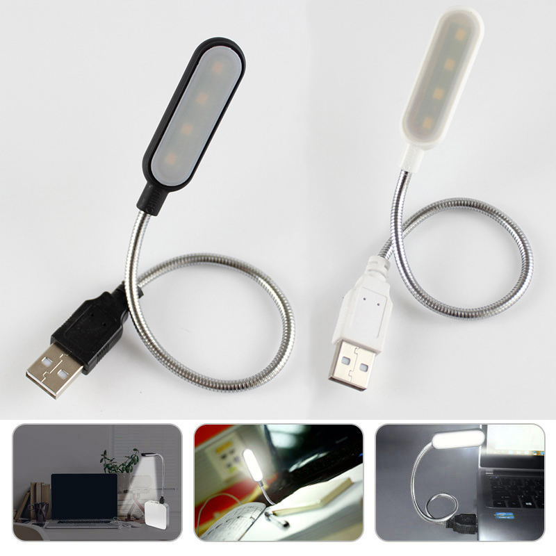 Bộ 4 Bóng LED Sách Đèn USB Di  - đánh giá và giá Desk Setup For Laptop