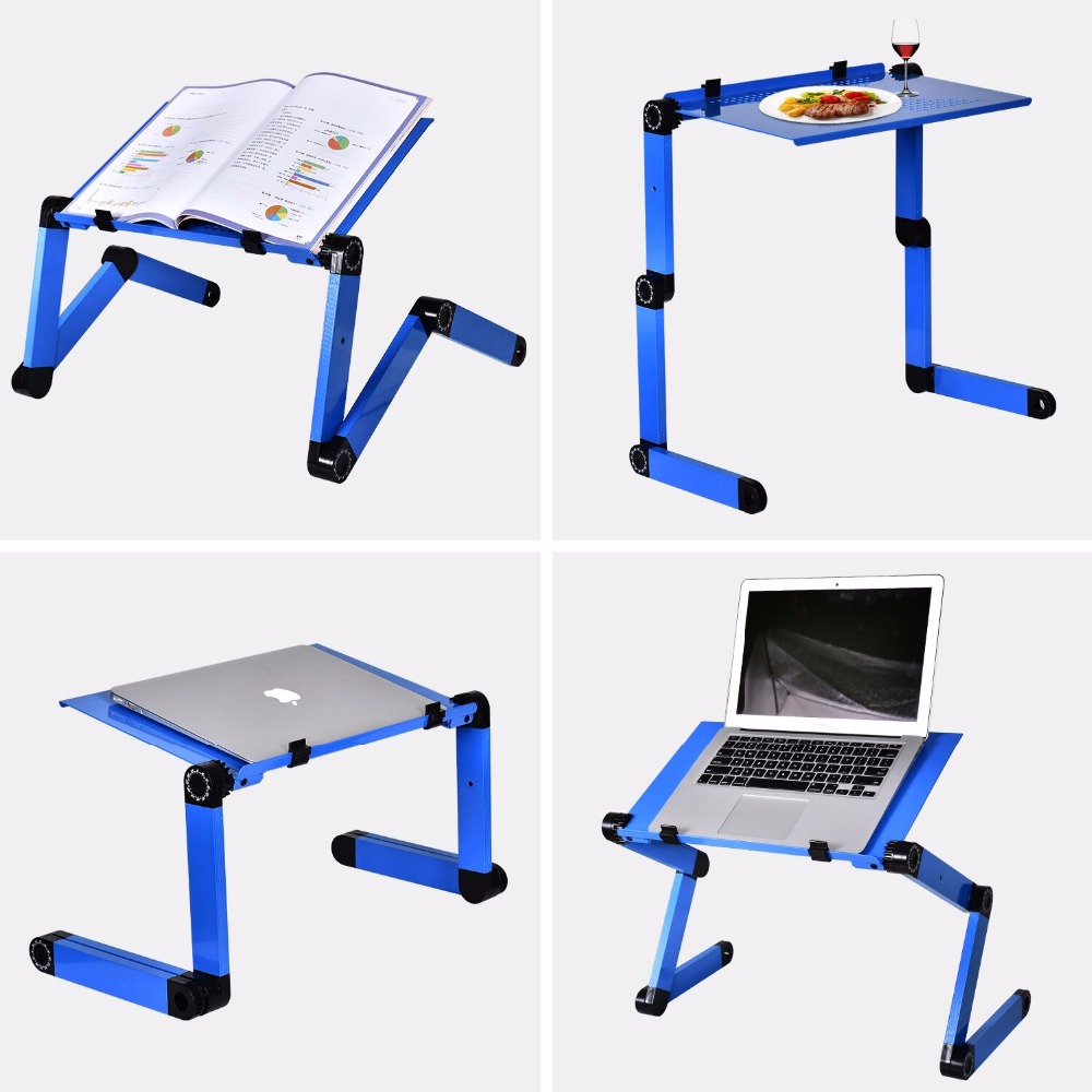 Hợp Kim Nhôm Laptop Bàn Có Thể - đánh giá và giá Desk Setup For Laptop