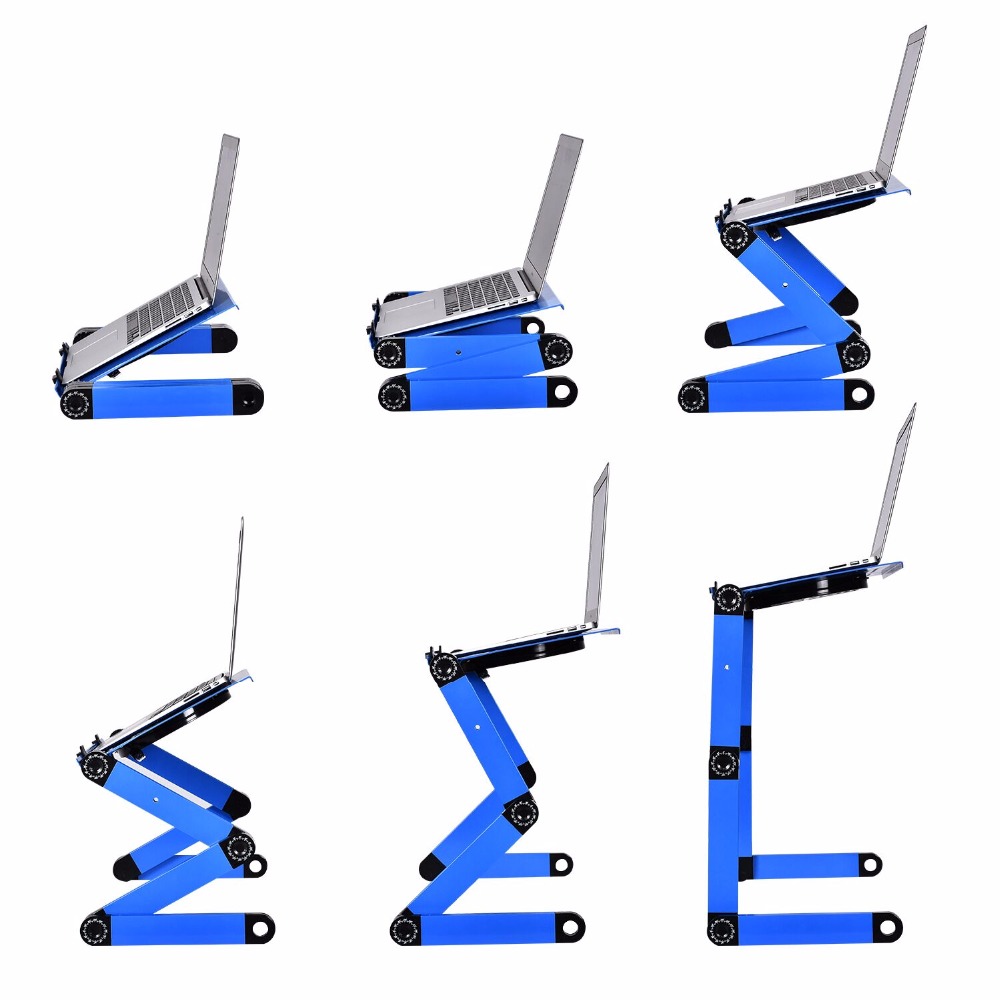Hợp Kim Nhôm Laptop Bàn Có Thể - đánh giá và giá Desk Setup For Laptop
