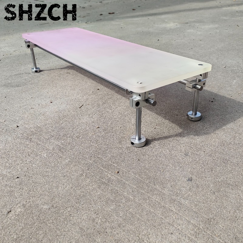 ‌Aesthetic Pink Gradient Acryl - đánh giá và giá Desk Setup For Laptop And Monitor