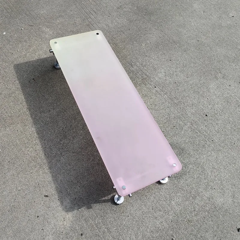 ‌Aesthetic Pink Gradient Acryl - đánh giá và giá Desk Setup For Laptop And Monitor
