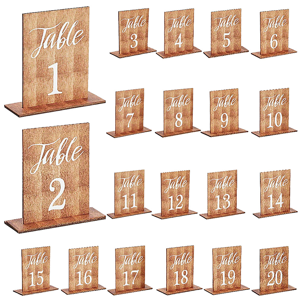 20pcs Elegant Flat Printed Woo - đánh giá và giá Desk Setup Design