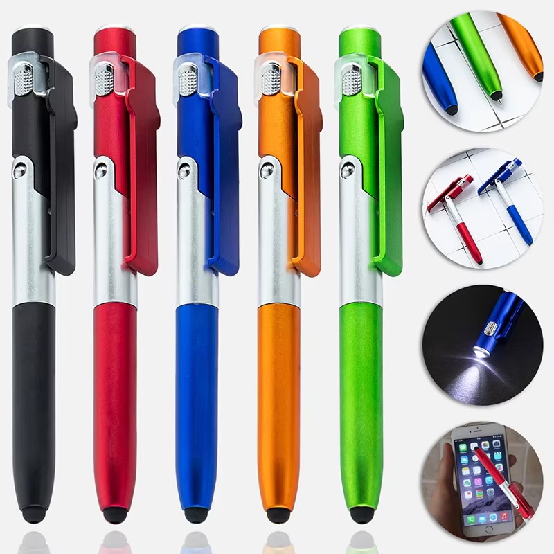 Multi-Function Toy Pen Four In - đánh giá và giá Dual Phone Holder