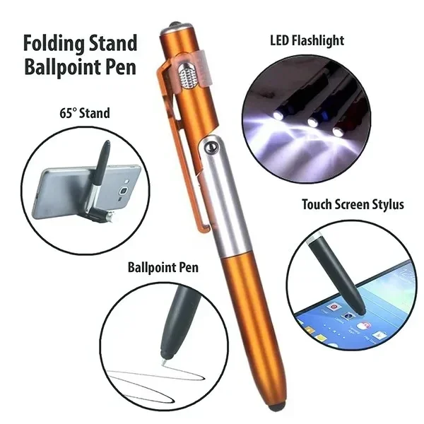 Multi-Function Toy Pen Four In - đánh giá và giá Dual Phone Holder