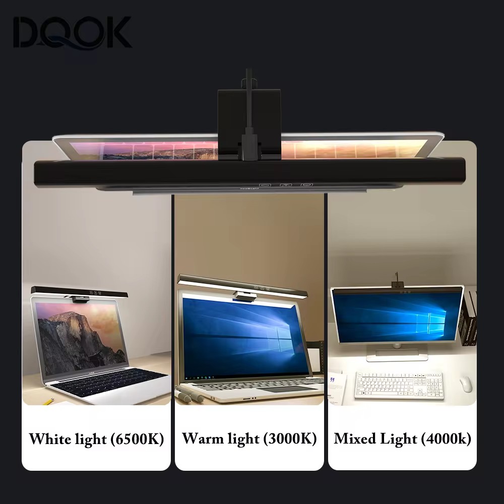 Screen LED Bar Desk Lamp PC Co - đánh giá và giá Desk Setup For Laptop