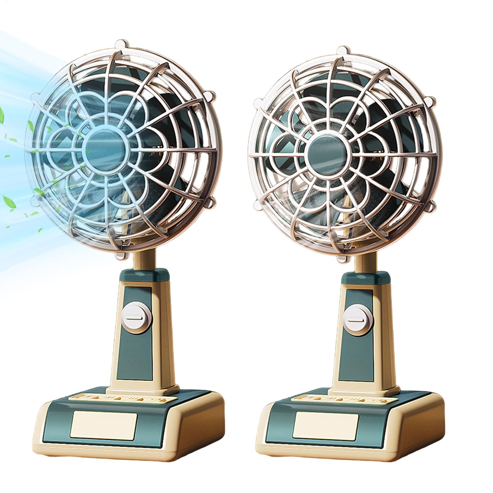 Desk Fan 1800mAh USB Rechargea - đánh giá và giá Fan Desk Small Usb
