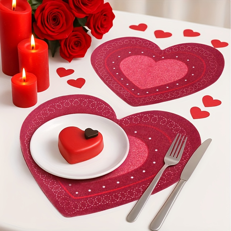 4PCS Valentine's Day Romantic  - đánh giá và giá Desk Setup Clean