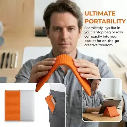 Portable Foldable Silicone Pho - đánh giá và giá Dual Phone Holder