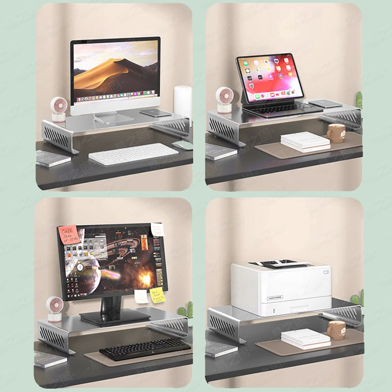 Computer Monitor Stand Riser E - đánh giá và giá Desk Setup For Laptop And Monitor