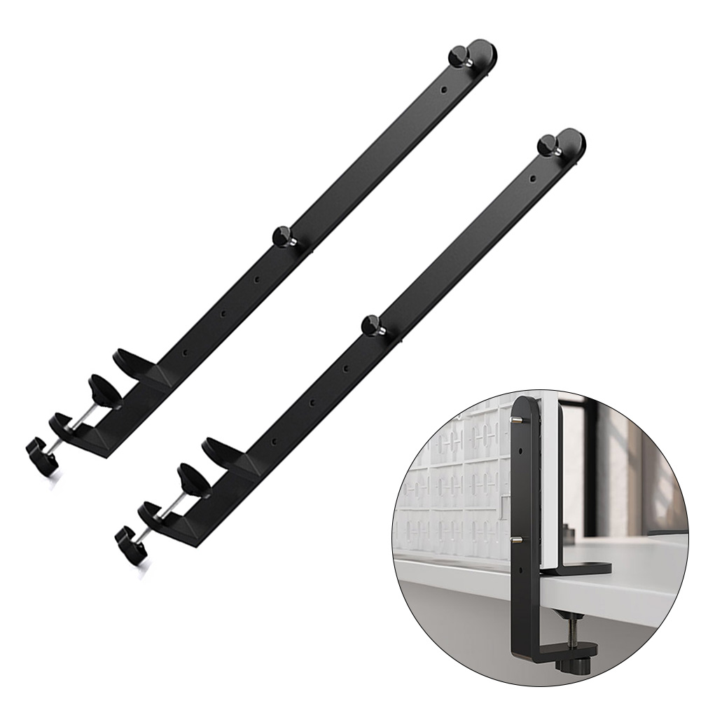 2pcs Extended Desk Clamp Naill - đánh giá và giá Desk Setup Pegboard