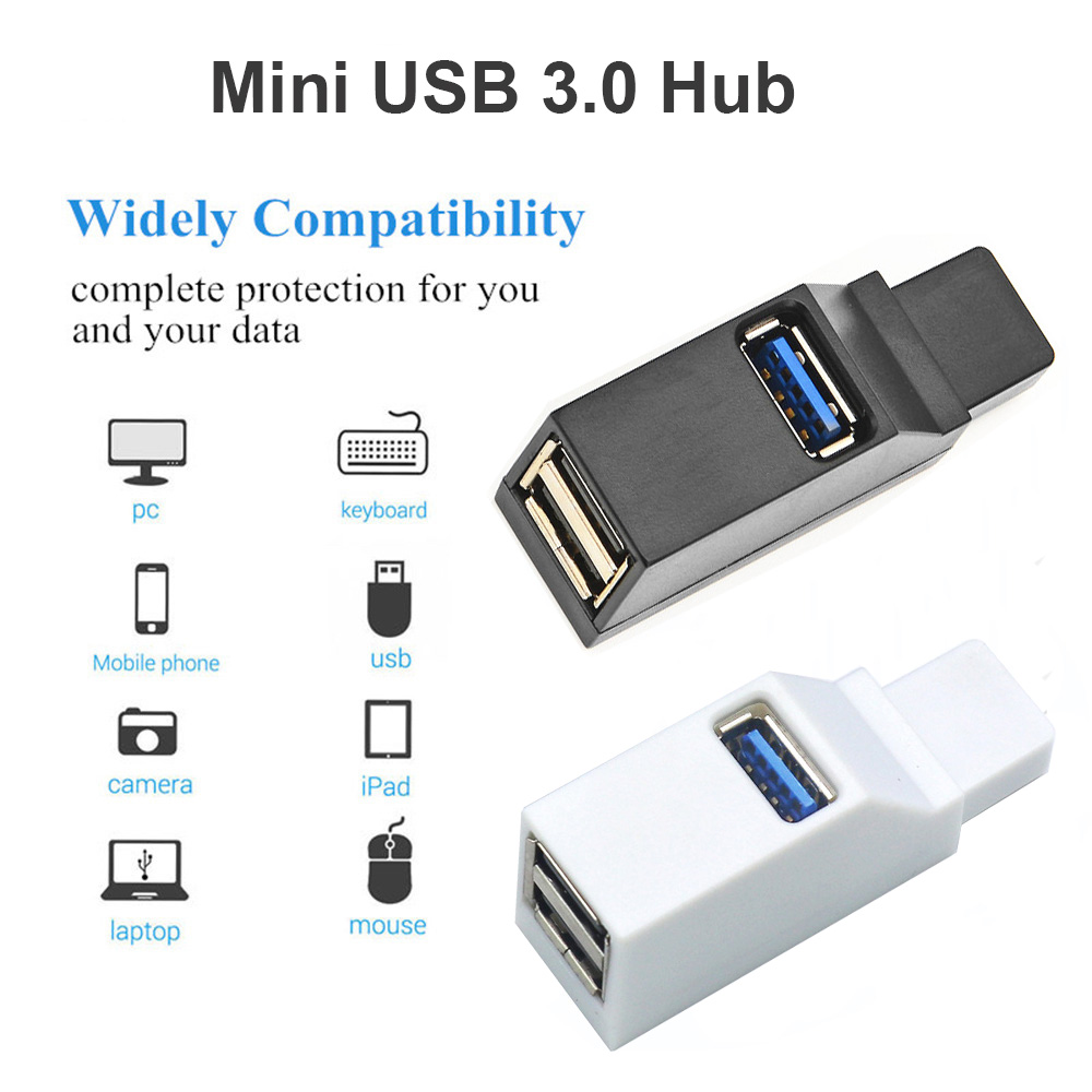 USB HUB Adapter Mini Splitter  - đánh giá và giá Desk Setup Pegboard