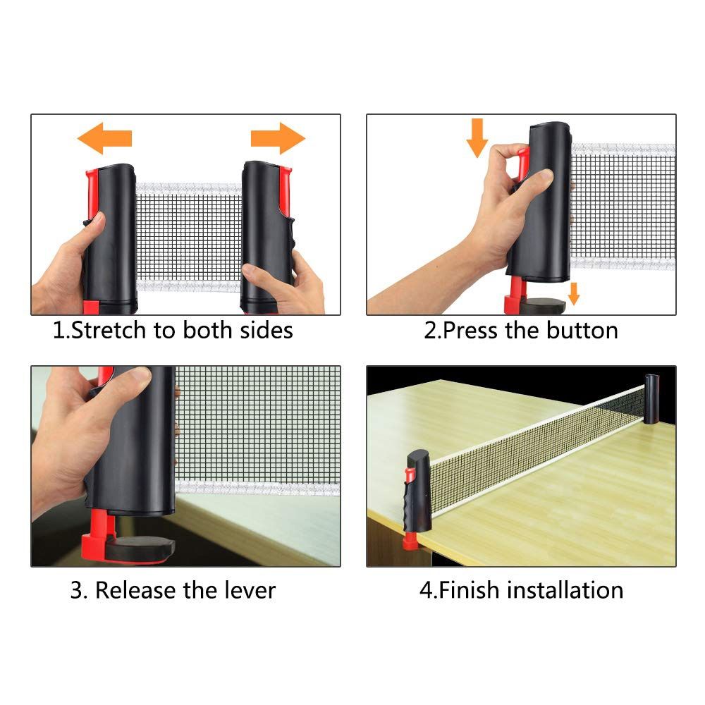 Retractable Net Ping Pong Net  - đánh giá và giá Desk Setup Pegboard