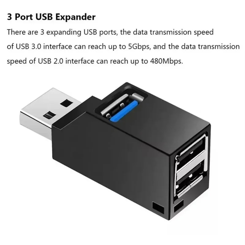 USB 3.0 2.0 Rotatable 3 Ports  - đánh giá và giá Desk Setup Usb Hub