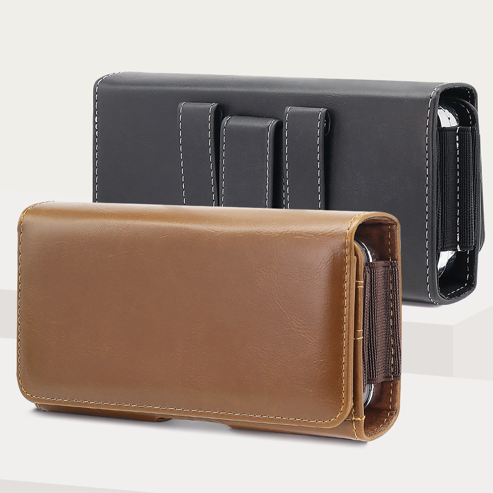Universal Horizontal PU Leathe - đánh giá và giá Dual Phone Holder