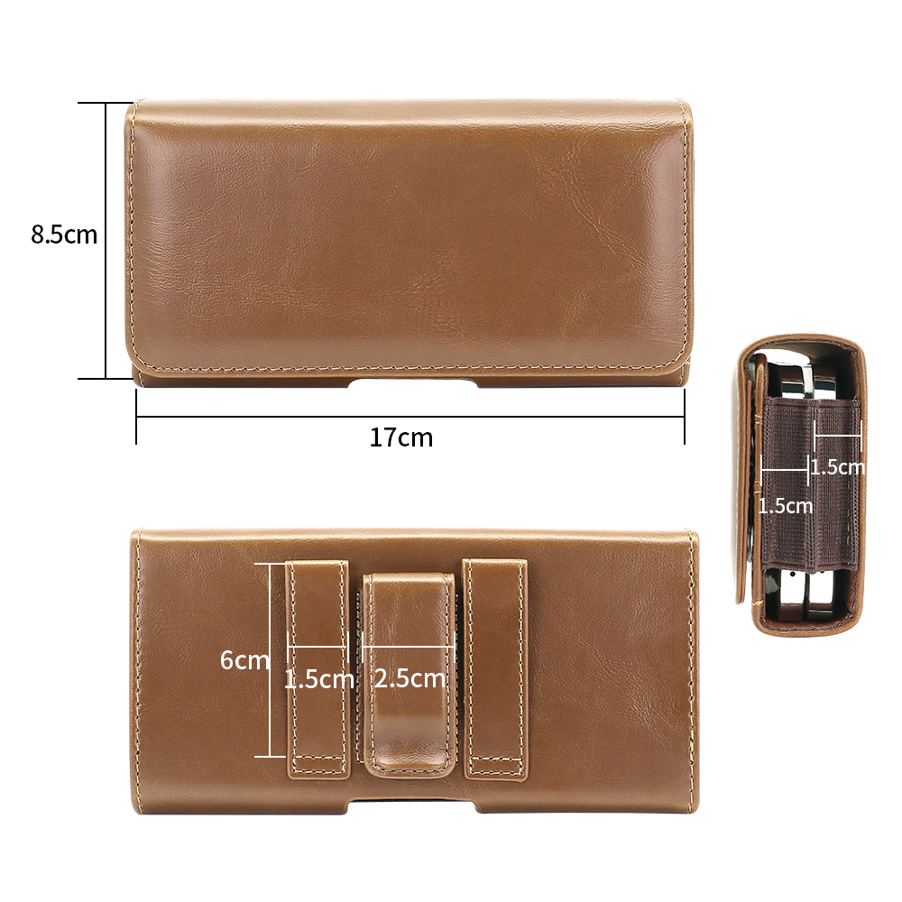 Universal Horizontal PU Leathe - đánh giá và giá Dual Phone Holder