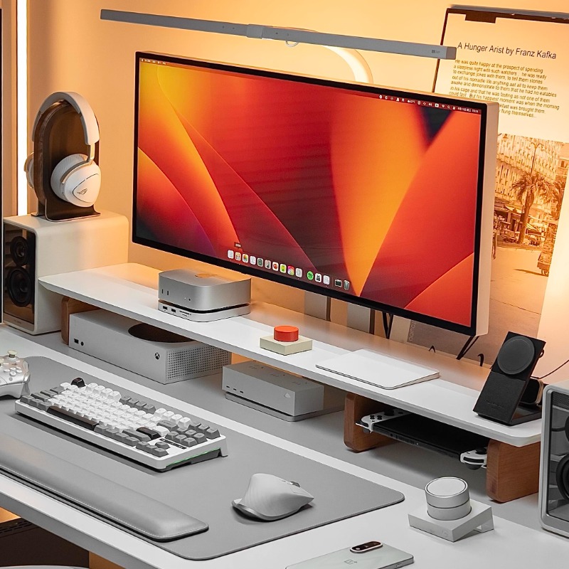 Modern Monitor Riser Stand Erg - đánh giá và giá Desk Setup For Laptop And Monitor