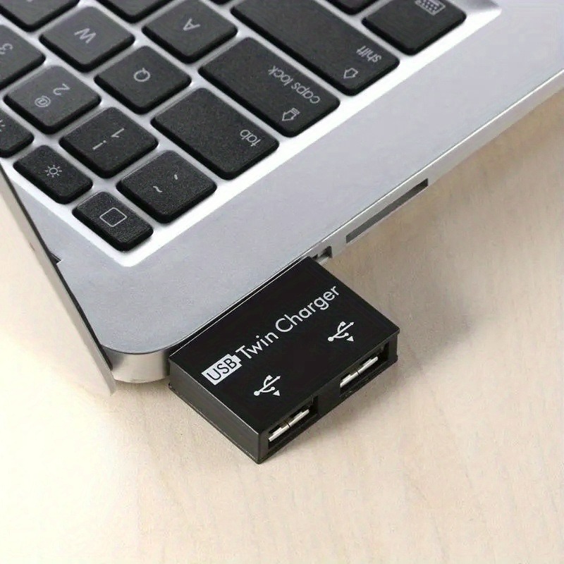 USB2.0 Splitter 1 Male To 2 Po - đánh giá và giá Desk Setup Usb Hub