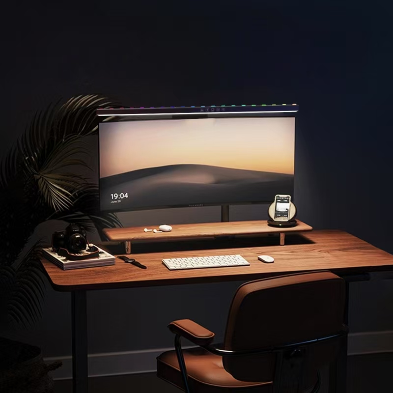 LED Monitor Light Hanging Desk - đánh giá và giá Desk Setup Ideas