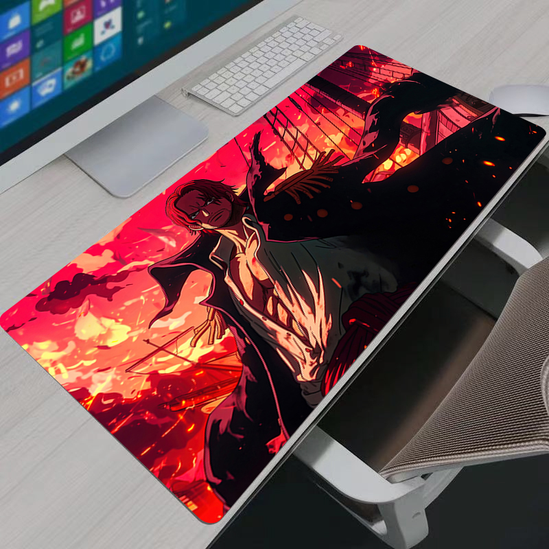 One Piece Shanks Mouse Pad Lar - đánh giá và giá Desk Setup Mat