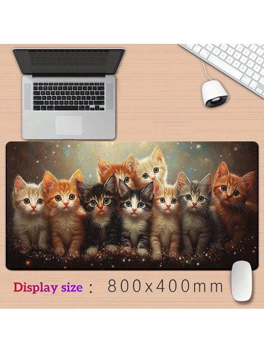 Cute Kitten Gaming Mouse Pad D - đánh giá và giá Desk Setup Pc And Laptop