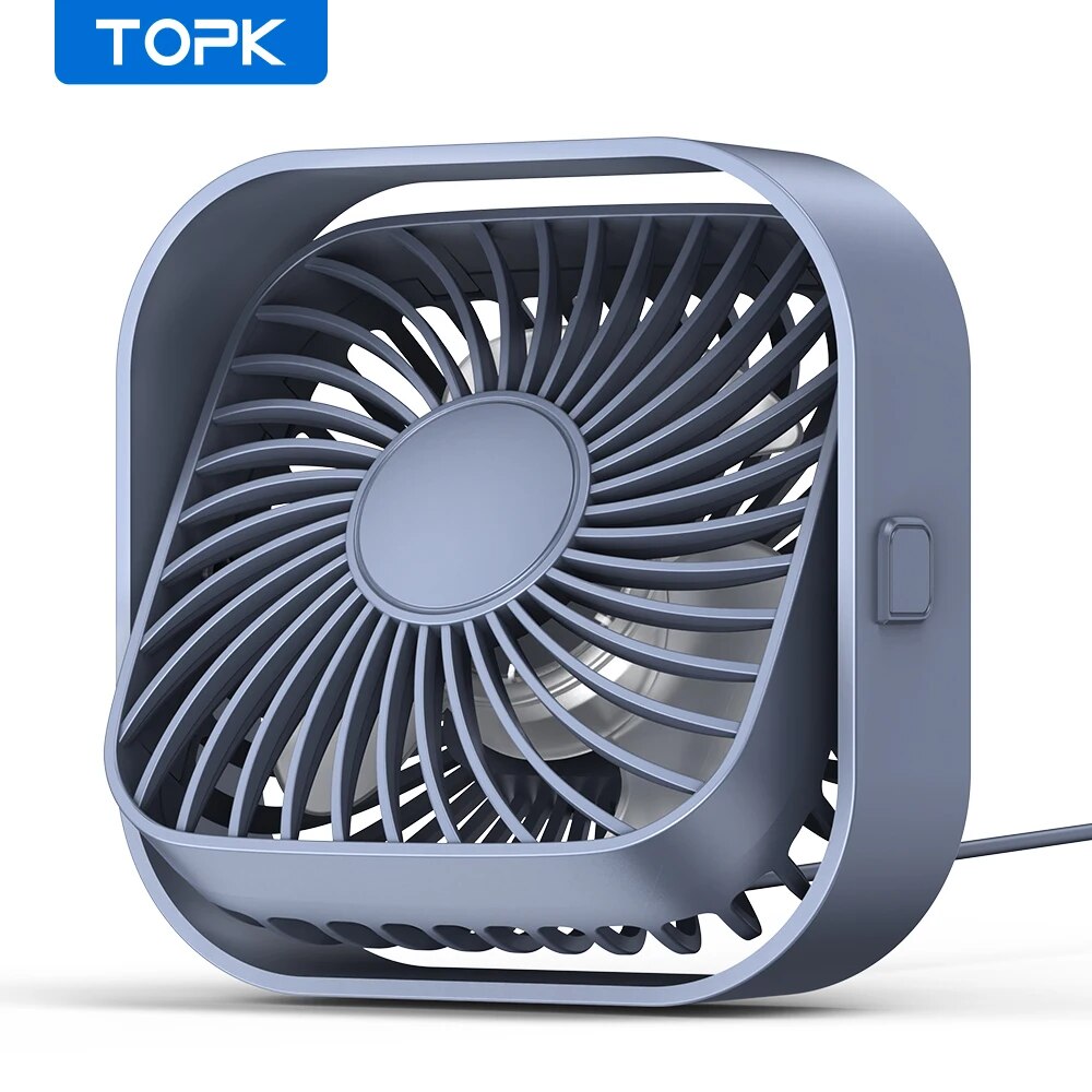 TOPK USB Desk Fan,Strong Airfl - đánh giá và giá Fan Desk Small Usb