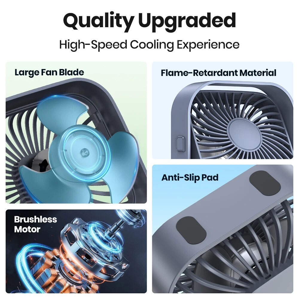 TOPK USB Desk Fan,Strong Airfl - đánh giá và giá Fan Desk Small Usb
