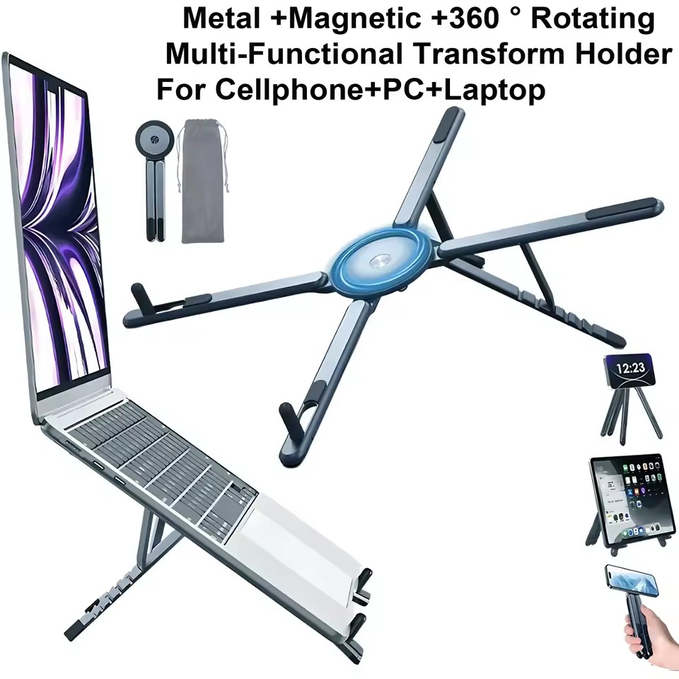 Portable Magnetic Phone Holder - đánh giá và giá Desk Setup For Laptop
