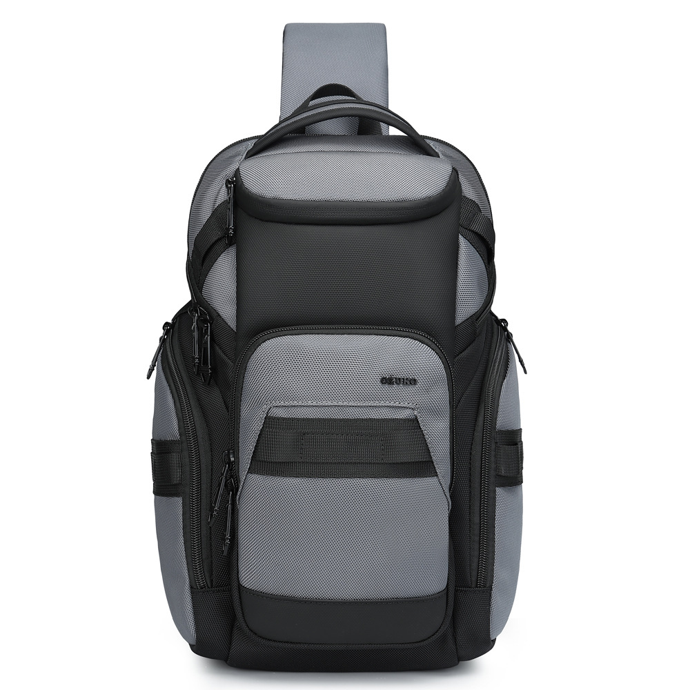 OZUKO Men's Chest Bag Business - đánh giá và giá Dual Phone Holder