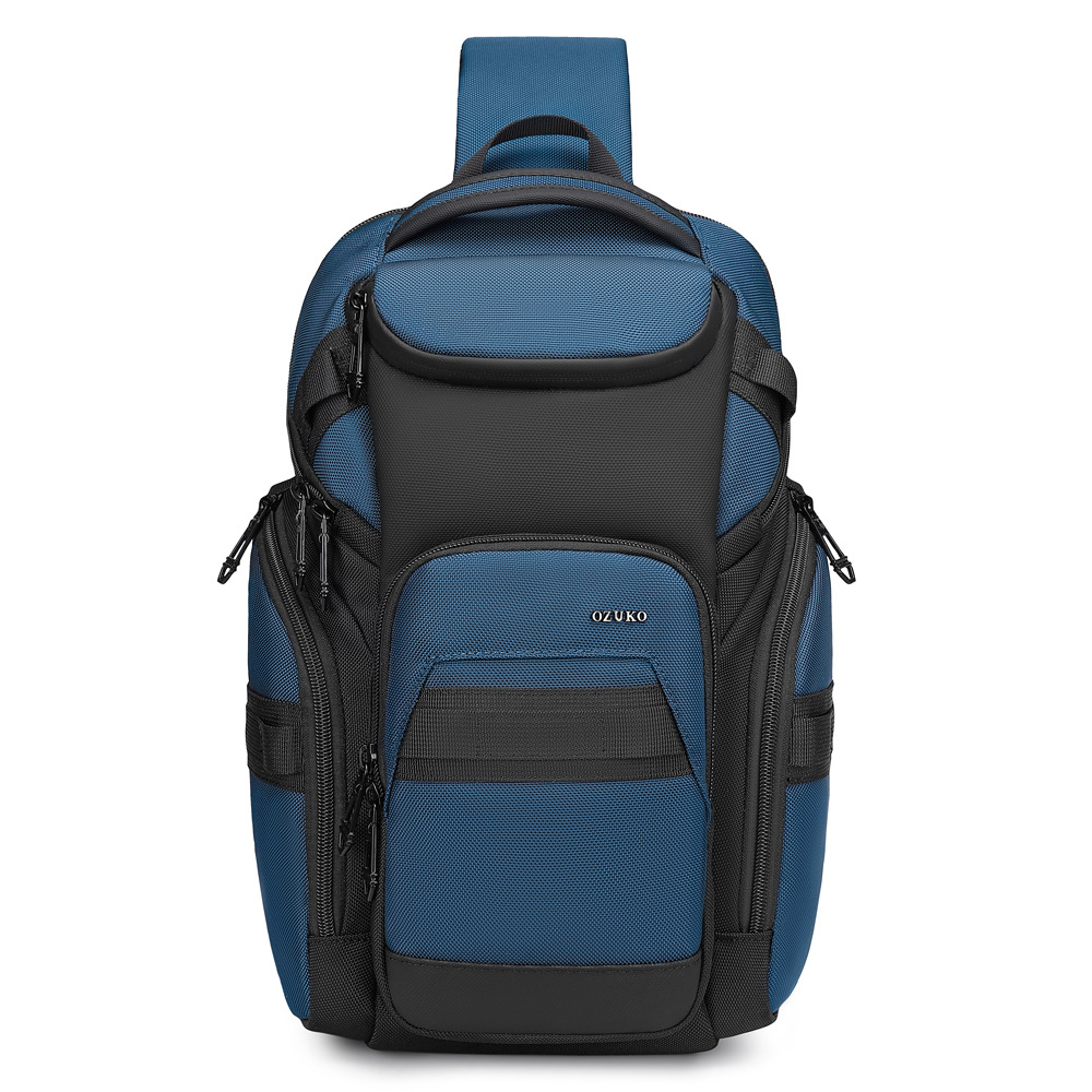 OZUKO Men's Chest Bag Business - đánh giá và giá Dual Phone Holder