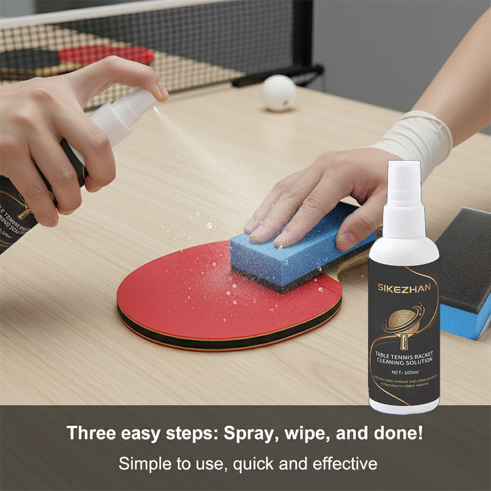 Wash Free Table Tennis Racket  - đánh giá và giá Desk Setup Clean