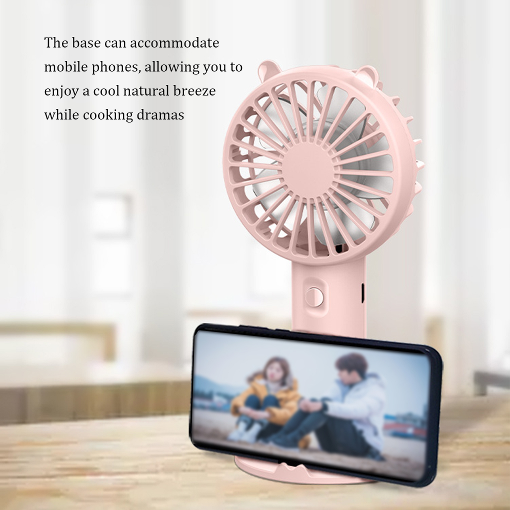 Handheld Fan Portable USB Rech - đánh giá và giá Fan Desk Small Usb
