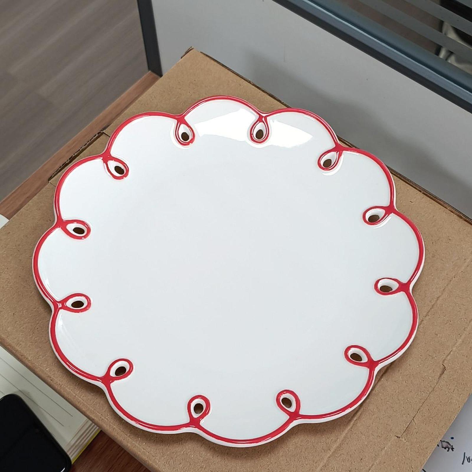 Modern Flower Shaped Ceramic D - đánh giá và giá Desk Setup Clean