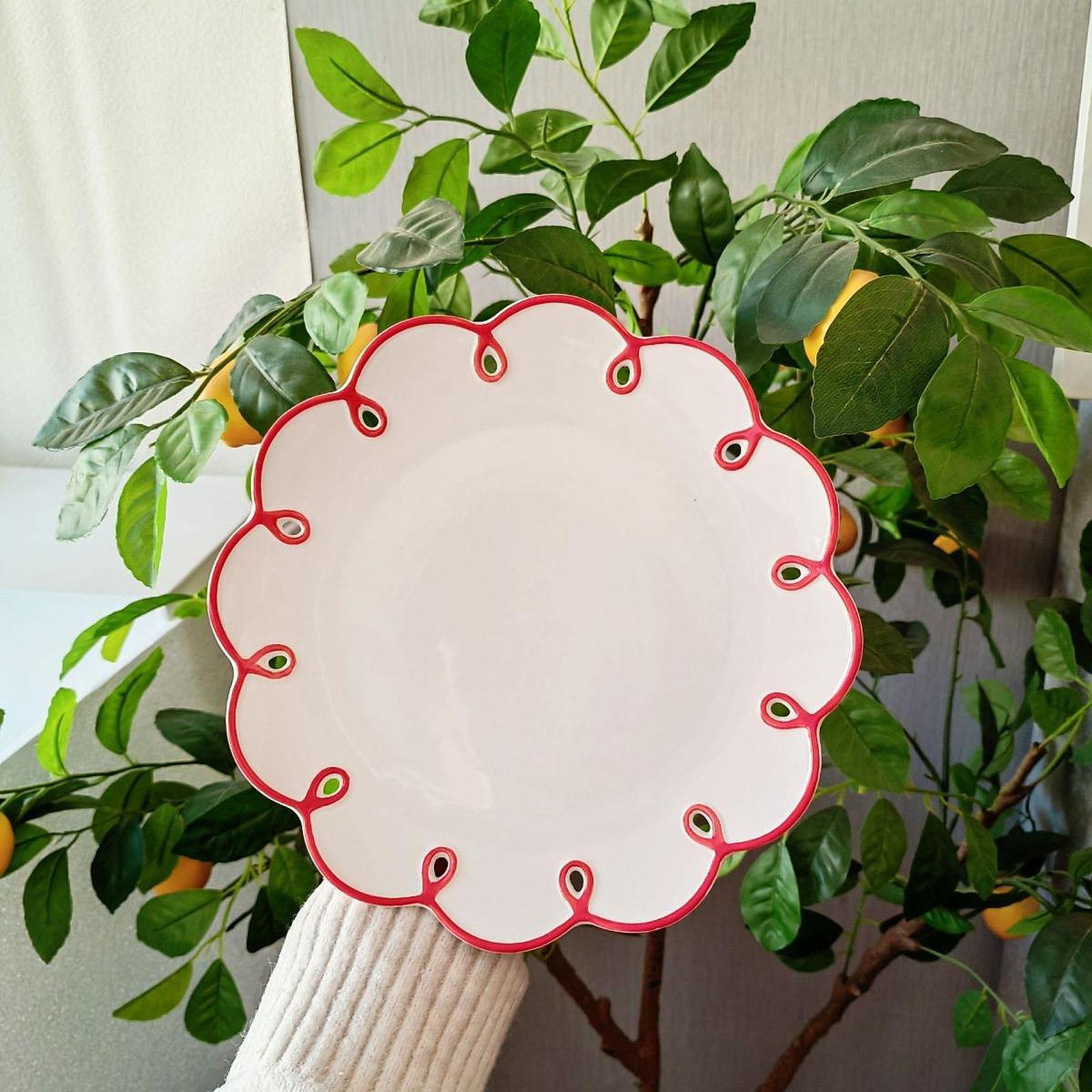 Modern Flower Shaped Ceramic D - đánh giá và giá Desk Setup Clean