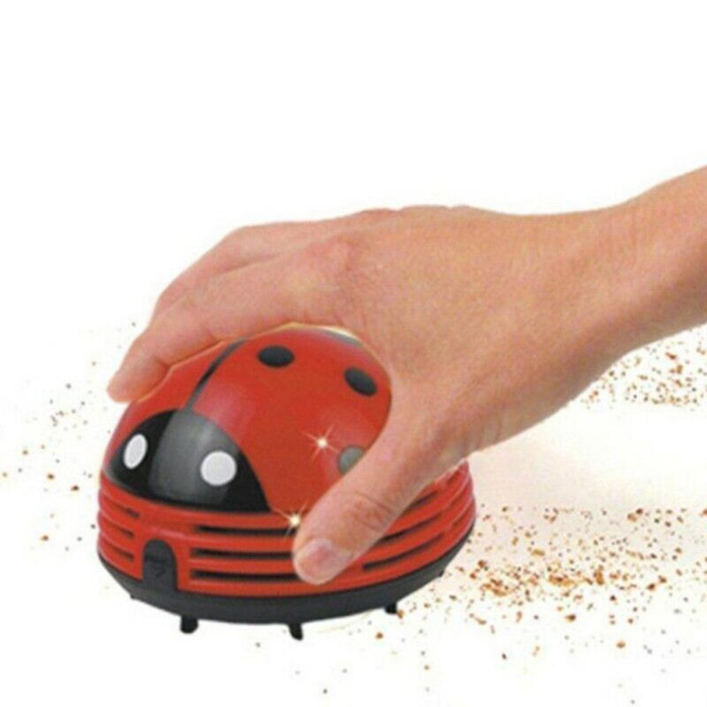 Cute Ladybug Desktop Vacuum Cl - đánh giá và giá Desk Setup Clean