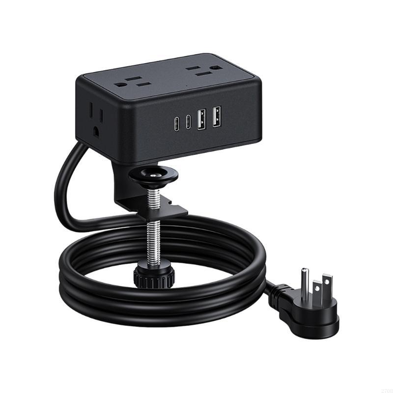 Kẹp an toàn Gắn dải nguồn Ổ cắ - đánh giá và giá Desk Setup Usb Hub
