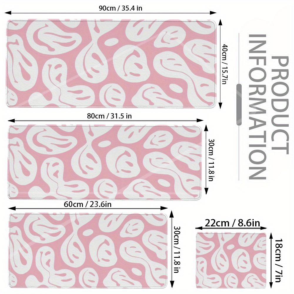 Aesthetic Pink Desk Mat Large  - đánh giá và giá Desk Setup Aesthetic