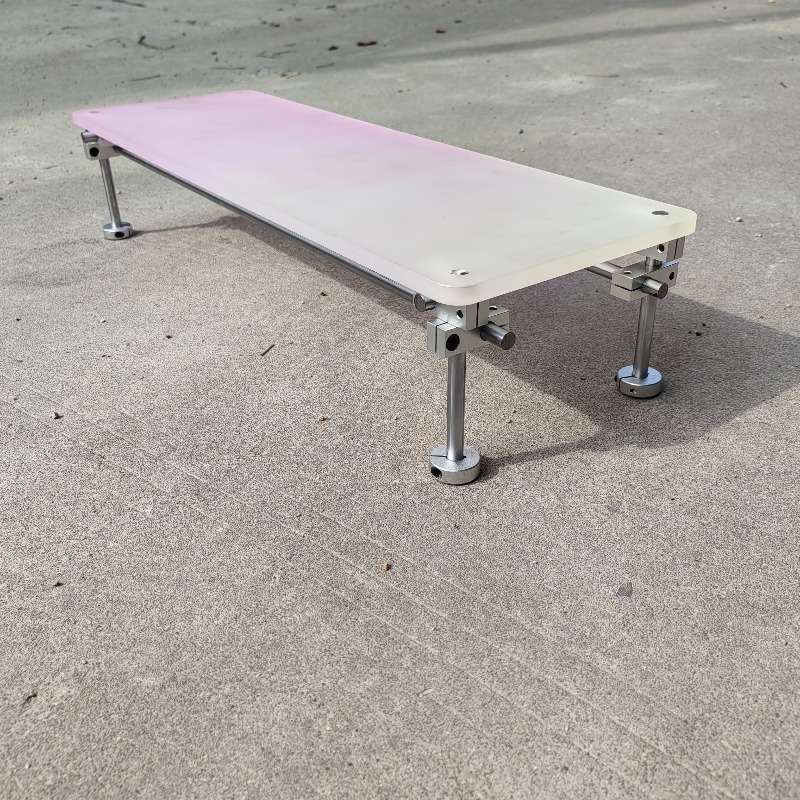 ‌Aesthetic Pink Gradient Acryl - đánh giá và giá Desk Setup For Laptop And Monitor