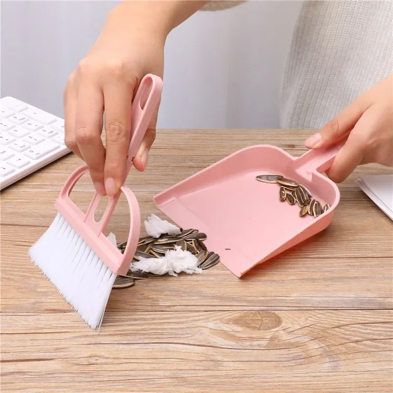 1Set Mini Dustpan Brush Set Ke - đánh giá và giá Desk Setup Clean
