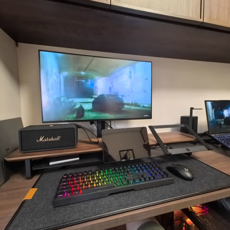 Modular Monitor Riser Stand Er - đánh giá và giá Desk Setup For Laptop And Monitor