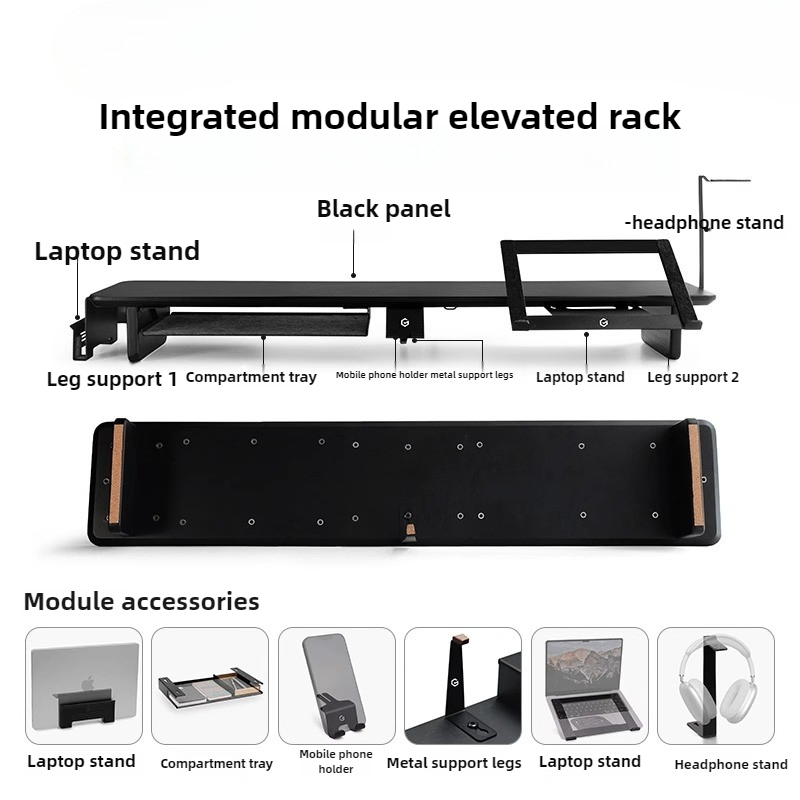 Modular Monitor Riser Stand Er - đánh giá và giá Desk Setup For Laptop And Monitor