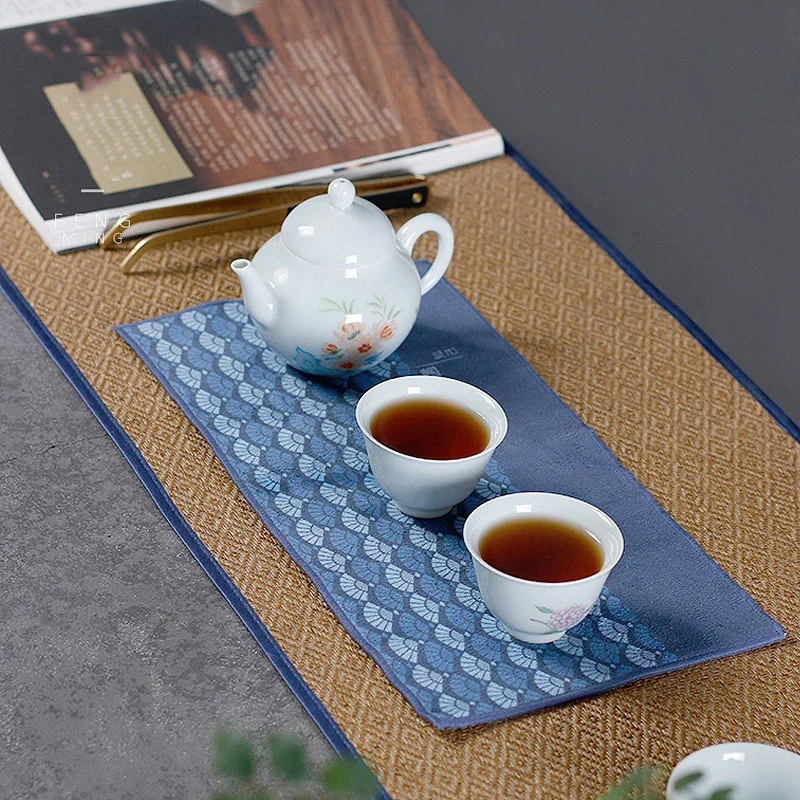 Cotton Tea Towel Strong Absorb - đánh giá và giá Desk Setup Clean