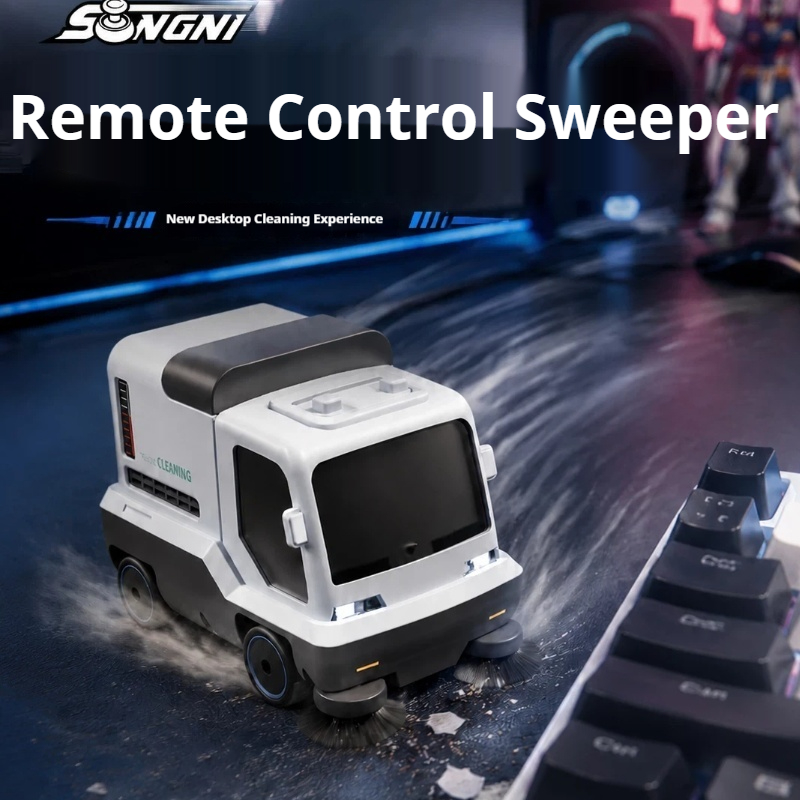 Mini RC Remote Control Vacuum  - đánh giá và giá Desk Setup Clean