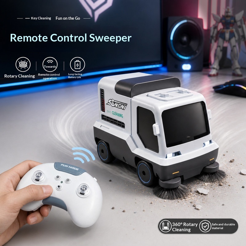 Mini RC Remote Control Vacuum  - đánh giá và giá Desk Setup Clean