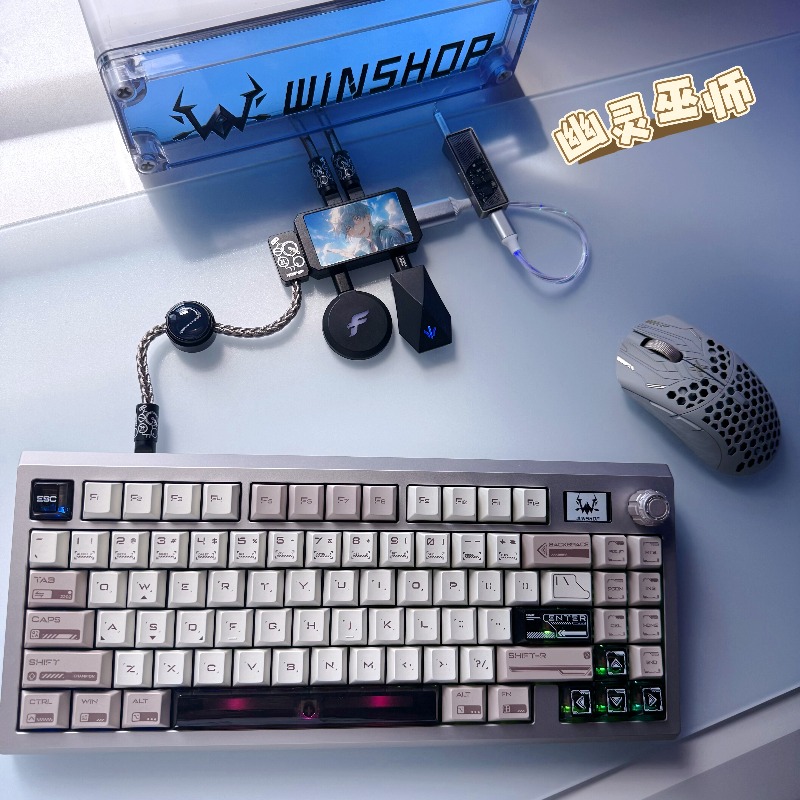 WINSHOP Esports HUB Dual-In 4- - đánh giá và giá Desk Setup Aesthetic