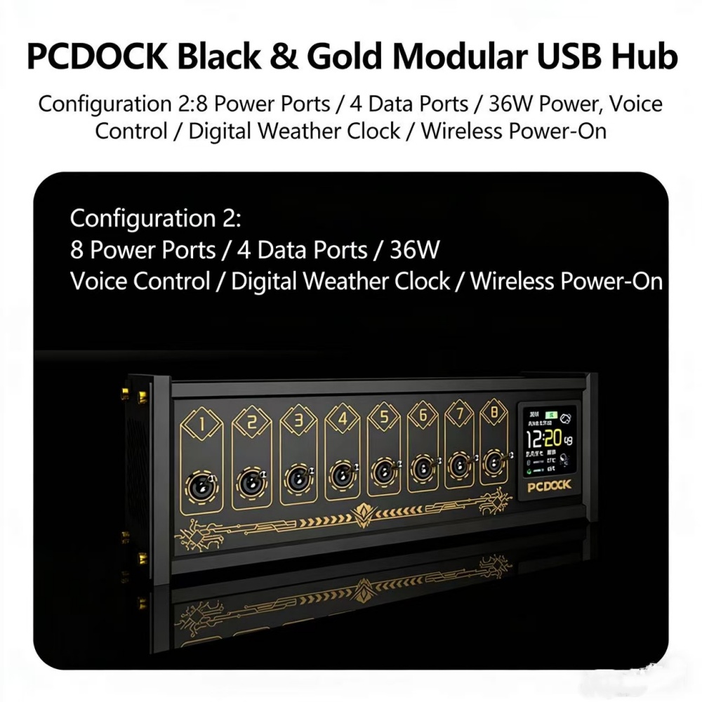 PCDOCK Block USB Desktop Power - đánh giá và giá Desk Setup For Laptop